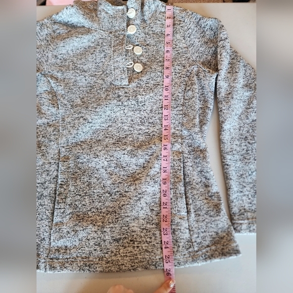 Columbia Darling Days Gray Fleece Hoodie Women's Size M. - Picture 6 of 6